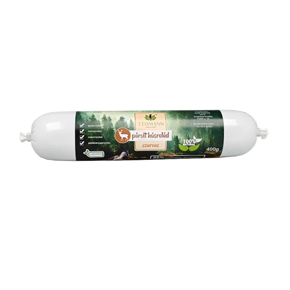Teomann párolt húsrolád - szarvas 400g