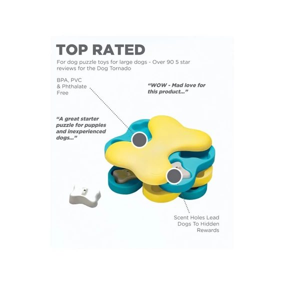 NINA OTTOSSON - Tornado interaktív csemege kirakós kutyajáték (LEVEL 2)