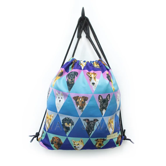 Tornazsák - Kék kutyás