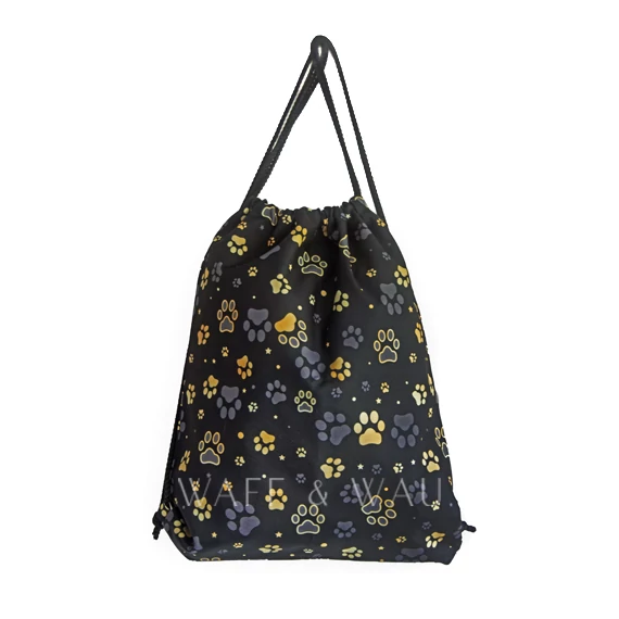 Tornazsák - Fekete-arany tappancsos