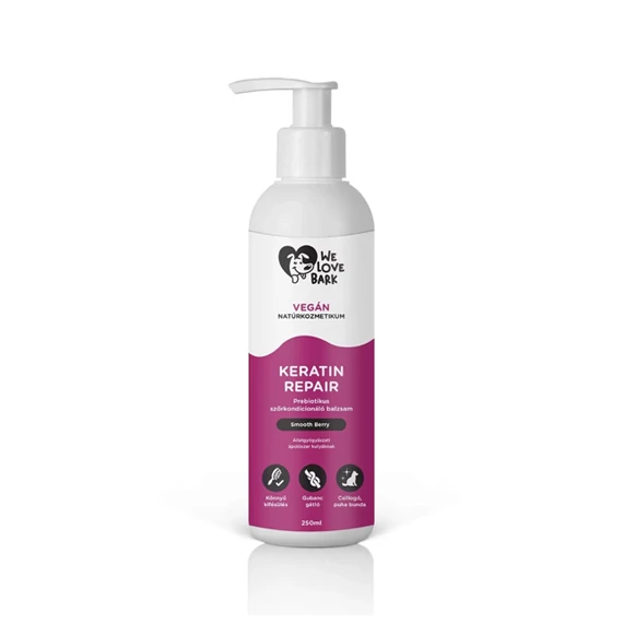 Keratin repair prebiotikus szőrkondícionáló kutyabalzsam