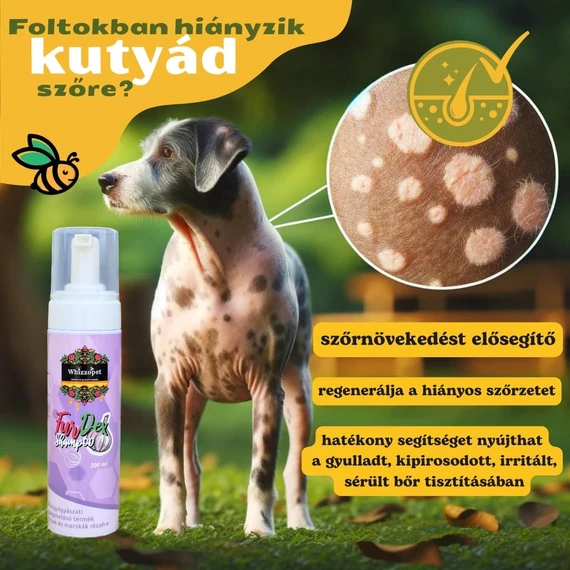 Whizzopet Furdex kutyasampon érzékeny bőrre 200ml