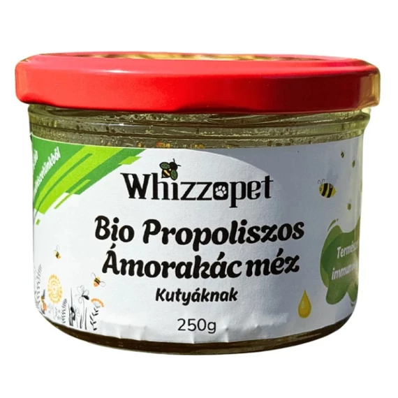 Whizzopet Bio Propoliszos ámorakác méz kutyának 250g