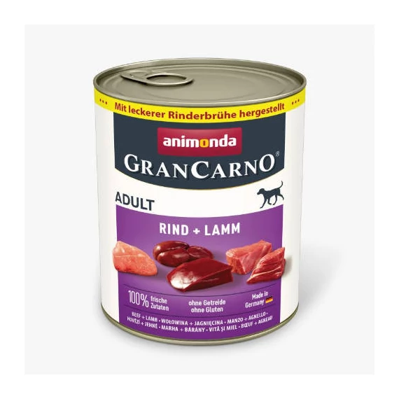 Animonda GranCarno Adult marha+bárány 800g