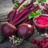 Food Studio püré marha csontlével, céklapéppel, vad áfonyával és édesburgonyával 150ml